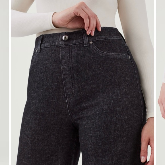 Spanx wide leg jeans size M - Picture 2 of 5